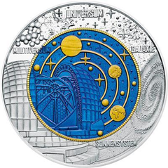 Austria - 25 Euro - 2015 - Cosmology - Niobium