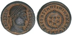 Roma Imp. - AE Follis. - Constantine I - 324DC - RIC VII 60a