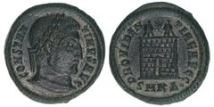 Roma Imp. - AE Follis. - Constantine I - 325-326DC - RIC VII 34d