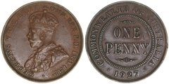 Australia - One Penny - 1927 - KM# 23