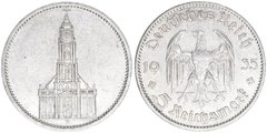 3o Reich - 5 Reichsmark - 1935 A - KM# 83