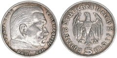 3o Reich - 5 Reichsmark - 1936 A - KM# 86