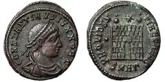 Roma Imp. - AE Follis - Constantinus II - 325-326DC Heraclea