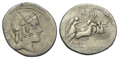Roma Rep. - AR Denarius - L. Iulius Bursio - 85AC - CR 352/1C