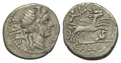 Roma Rep. - AR Denarius - C. Allius Bala - 92AC - Syd 595