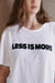 REMERA LESS IS MORE - comprar online