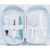 Kit Higiene Cuidados para Bebê com Estojo Branco azul Buba na internet