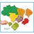 Blocos Para Montar - Mapa Do Brasil 3d Plástico - comprar online