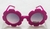 Oculos de Sol Infantil Flor com Proteção UV400 Cores