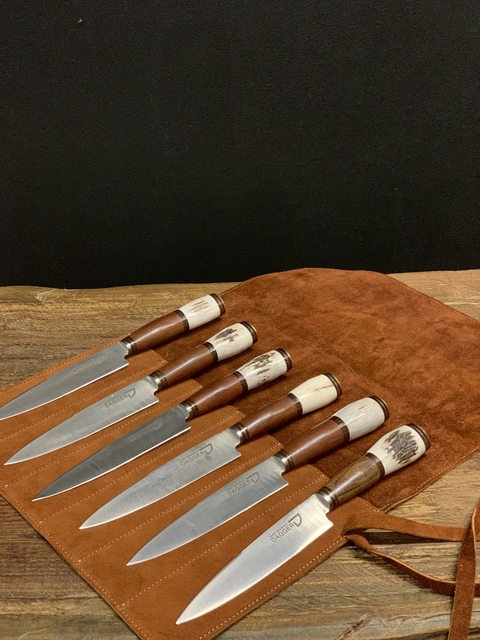 Paño de cuchillos combinados