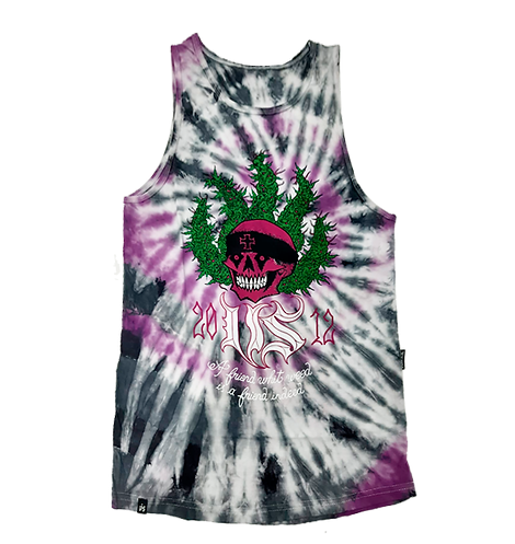 MUSCULOSA [ SKULL WEED ] VIEJA SCUL