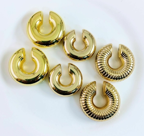 Aros Cuff Dorados