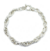 Pulsera Plata Turbillon Oval