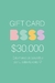 GIFT CARD BSSS - tienda online
