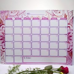 Imagen de Calendario Pizzarra Magnética. Para escribir y borrar. Reutilizable. Lavable. Hermosos diseños. Imantado