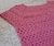 Remera fucsia combinada - comprar online