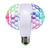 Lampara Led Giratoria Doble 3 Colores Bolichera Foco Led