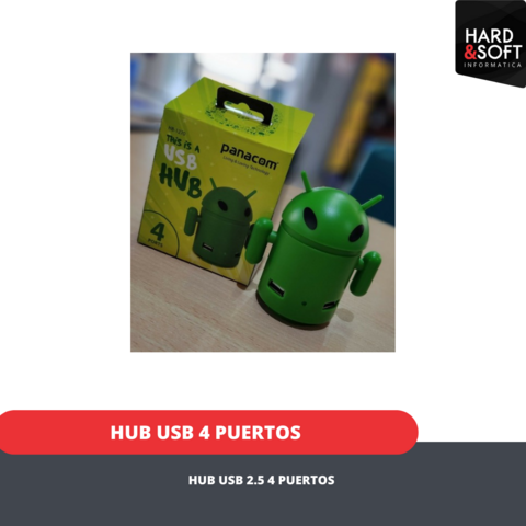 HUB USB 4 PUERTOS