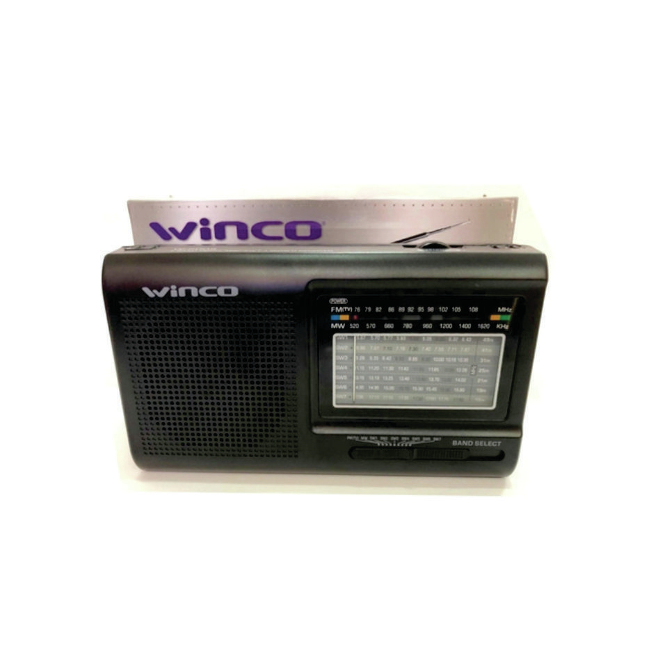 Radio portátil Winco AM/FM - Comprar en Mega Hogar
