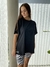 REMERA NEGRA WAVES - comprar online