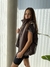 Imagen de CHALECO REVERSIBLE CHOCOLATE/BEIGE