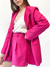 BLAZER CON SOLAPA FUCSIA - CHENZI