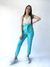 PANTALON SASTRERO AQUA CON LAZO - comprar online