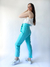 PANTALON SASTRERO AQUA CON LAZO