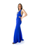 VESTIDO LARGO AZUL - comprar online