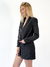 BLAZER NEGRO CON MALLA NEGRA - comprar online