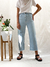 JEAN WIDE LEG CELESTE