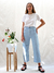 JEAN WIDE LEG CELESTE en internet