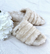 PANTUFLA TATU BEIGE - tienda online