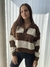 SWEATER RAYADO MARRON en internet