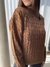 SWEATER MARRON TRENZADO en internet