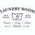 Vinilos Decorativos Laundry Room Wash 5 Cents 98x56cm en internet