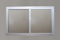 Ventana Aluminio Blanco 150 x 090 cm