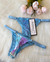 Kit Short Doll Tie Dye azul - Acompanha Fio - comprar online