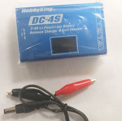 Carregador / balanceador portátil Hobbyking Li-Poly/Li-ion 2s-4s