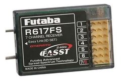 Receptor Futaba Original R617FS 7ch 2.4GHz FASST