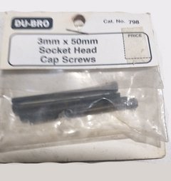 3mm x 50mm socket head cap screws - Dubro dub798