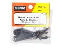 heavy duty control arms e clevises .91 e acima (2) - Dubro dub879 - comprar online