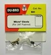 micro2 clevis para .047 wire (2) - Dubro dub921 - comprar online