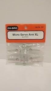 braço longo para micro servo jr e airtronics (6) - Dubro dub931 - comprar online