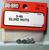 Blind Nuts 3-48 (4) Dubro dub134