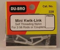 Mini kwik-link 2-56 (2) dubro - dub 228 - comprar online