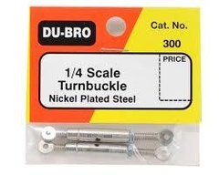 esticador p/ cabo de aço "turnbuckle" 1/4 escala (2) Dubro - dub 300 - comprar online