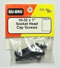 parafuso socket head 10-32 x 1 (4) dubro dub581