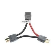 Conector em série 2 deans male ultra / female ultra adapter - greatplanes gpmm3143