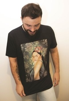 Camisa Preta Frida Khalo - comprar online